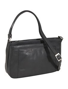 Triple Zip Shoulder with Organizer by Derek Alexander Leather