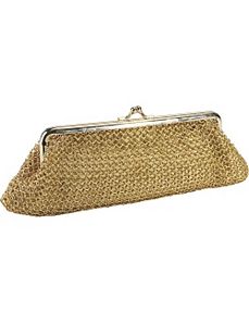Mini Metal Mesh Clutch by Whiting and Davis