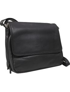 Three Quarter Front Flap Handbag by Derek Alexander Leather