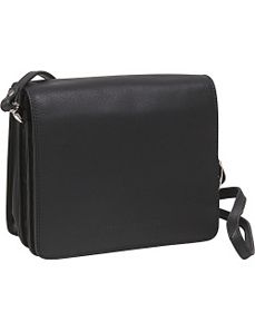 Mini Full Front Flap Organizer by Derek Alexander Leather