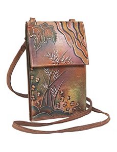 Organizer Wallet on a String - Premium Safari by Anuschka