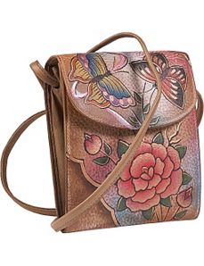 Hanging French Purse - Premium Rose Antique by Anuschka