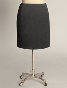 Classic Pencil Skirt in Charcoal by Eliza Parker
