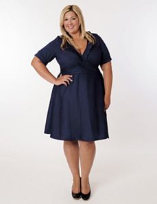 Newport Dress in Navy by Eliza Parker
