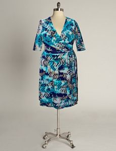 Rio Dress in Teal Print by Eliza Parker