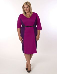 Madrid Dress Magenta and Purple by Eliza Parker