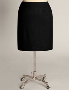Classic Pencil Skirt in Black by Eliza Parker