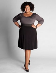 High Waisted A-line Skirt by Eliza Parker