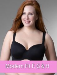 modern fit smooth balconette bra