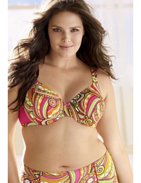 Full Coverage Bra and Panty Ensemble