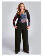 Karina Wide Leg Pants by IGIGI by Yuliya Raquel