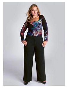 Karina Wide Leg Pants by IGIGI by Yuliya Raquel