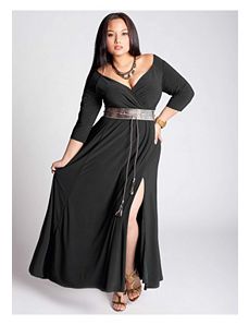 Rebecca Gown in Black by IGIGI by Yuliya Raquel