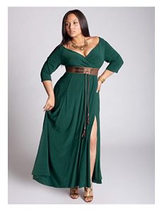 Rebecca Gown in Evergreen by IGIGI by Yuliya Raquel