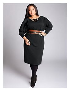 Isolde Belted Dress in Black by IGIGI by Yuliya Raquel