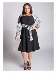 Florica Dress in Black by IGIGI by Yuliya Raquel