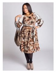 Florica Dress in Multi by IGIGI by Yuliya Raquel