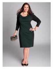 Nicole Dress in Parisian Green by IGIGI by Yuliya Raquel