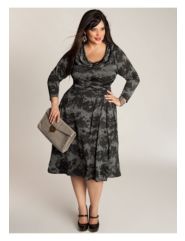 Maxine Dress in Charcoal by IGIGI by Yuliya Raquel