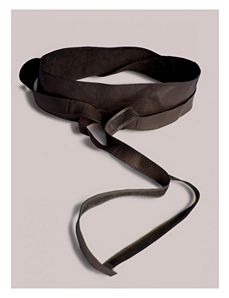 Obi Belt in Brown by IGIGI by Yuliya Raquel