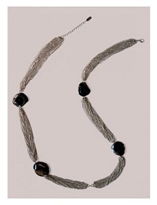 Cerise Necklace in Volcano by IGIGI by Yuliya Raquel
