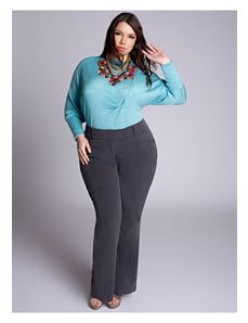 Trina Pants in Charcoal by IGIGI by Yuliya Raquel