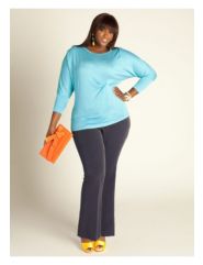 Marissa Draped Tunic in Aruba Blue by IGIGI by Yuliya Raquel