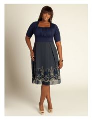 Hayleigh Dress in Midnight Blue by IGIGI by Yuliya Raquel