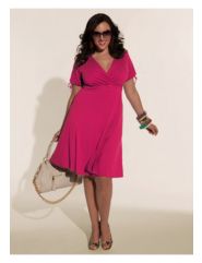 Angie Dress in Fuchsia by IGIGI by Yuliya Raquel
