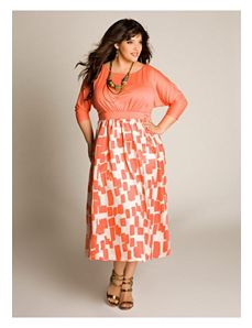 Katelyn Dress in Tahiti Coral by IGIGI by Yuliya Raquel
