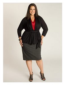 Phoebe Cardigan in Black by IGIGI by Yuliya Raquel