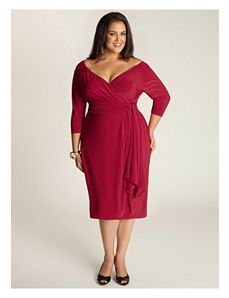 Marcelle Cocktail Dress in Red by IGIGI by Yuliya Raquel