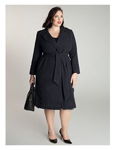 Hanna Coat in Black by IGIGI by Yuliya Raquel