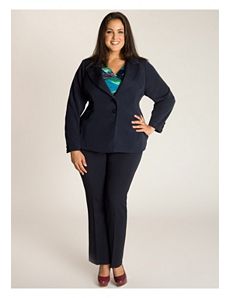 Monroe Jacket in Navy Blue by IGIGI by Yuliya Raquel