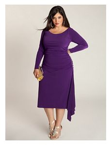 Milan Dress in Amethyst by IGIGI by Yuliya Raquel
