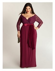 Anastasia Gown in Ruby by IGIGI by Yuliya Raquel