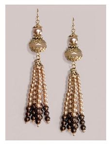 Esta Earrings in Mocha by IGIGI by Yuliya Raquel