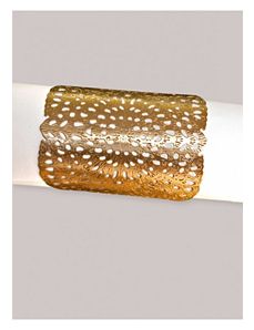 Botanical Bloom Cuff in Gold by IGIGI by Yuliya Raquel