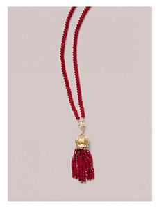 Florencia Necklace in Ruby by IGIGI by Yuliya Raquel