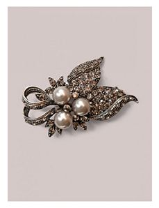 Deidre Brooch in Pewter by IGIGI by Yuliya Raquel