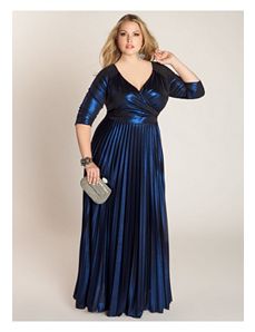 Antoinette Gown in Lapis by IGIGI by Yuliya Raquel