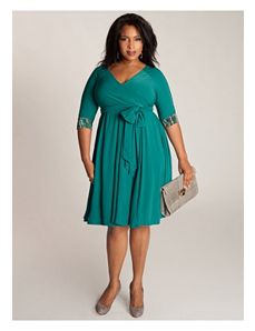 Jaqueline 2-in-1 Dress in Jade by IGIGI by Yuliya Raquel