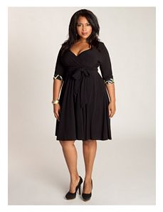 Jaqueline 2-in-1 Dress in Black by IGIGI by Yuliya Raquel