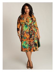 Solange Wrap Dress by IGIGI by Yuliya Raquel