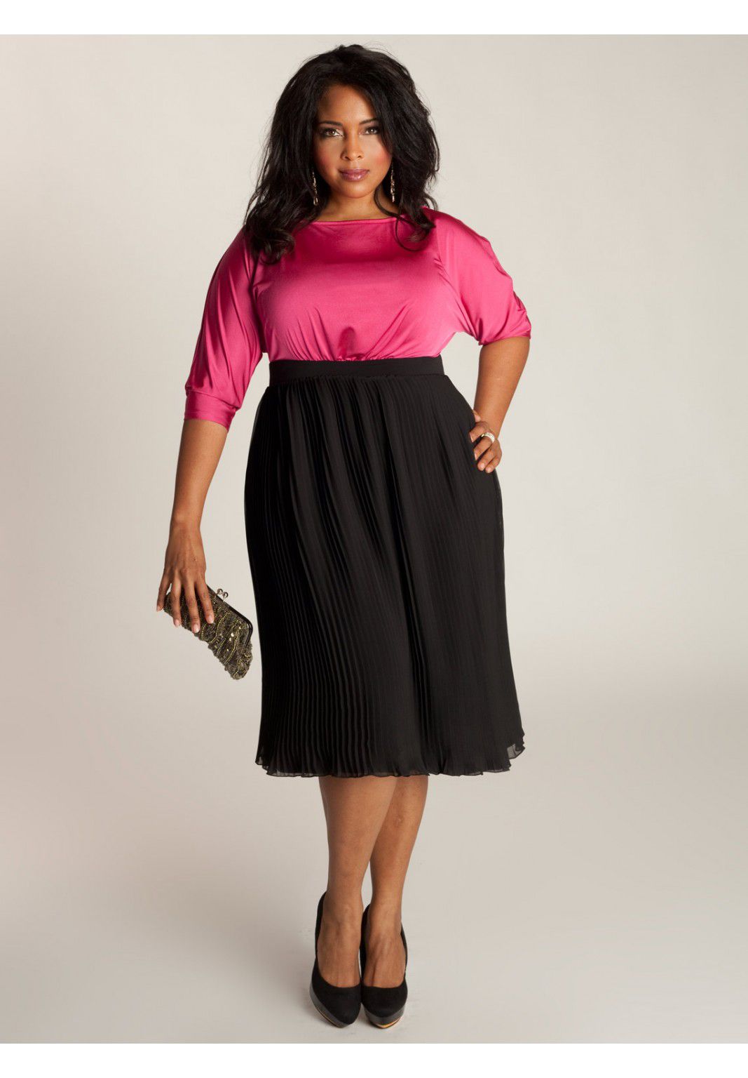 FUCHSIA/BLACK