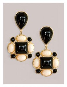 Tory Earrings in Onyx by IGIGI by Yuliya Raquel