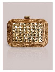 Kirsten Clutch in Gold by IGIGI by Yuliya Raquel