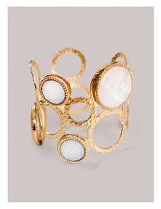 Abby Cuff in White by IGIGI by Yuliya Raquel