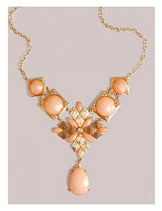Satine Necklace in Coral by IGIGI by Yuliya Raquel