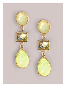 Angela Earrings in Lemon by IGIGI by Yuliya Raquel